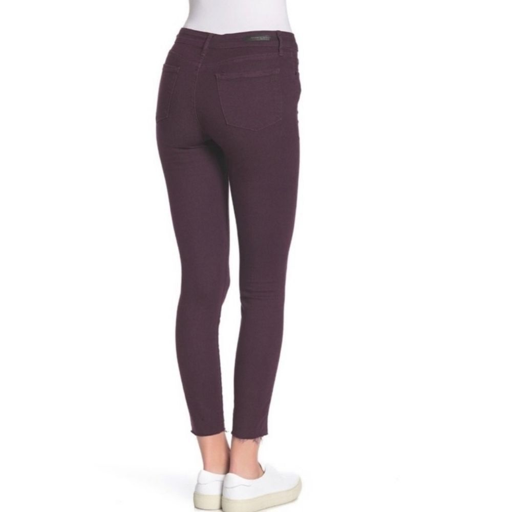 Articles of Society Sarah Cut Off Hem Ankle Skinny Jeans in Boise / Plum Size 28 - Picture 5 of 15
